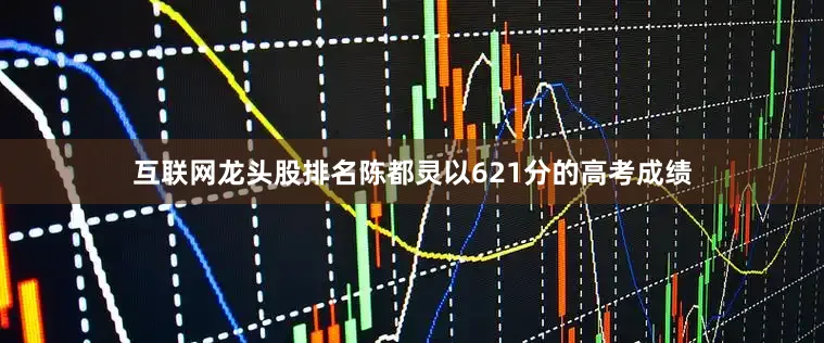互联网龙头股排名陈都灵以621分的高考成绩